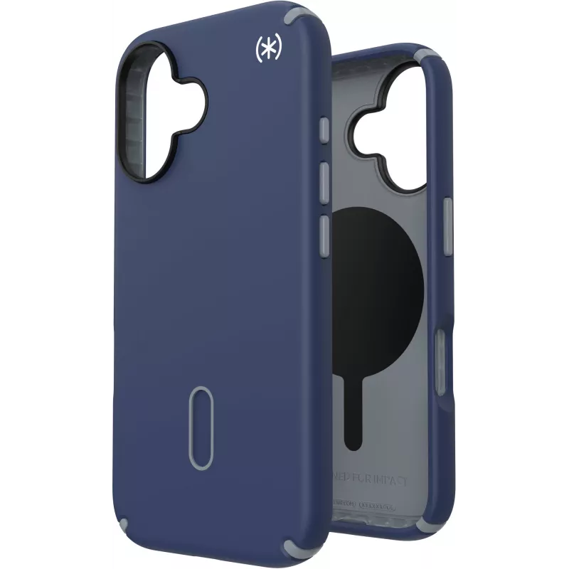 Speck Presidio2 Pro + ClickLock Apple iPhone 16 Coastal Blue su Microban rankove
