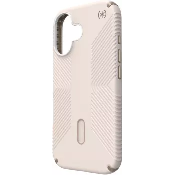 Speck Presidio2 Grip + ClickLock Apple iPhone 16 Bleached Bone - su Microban