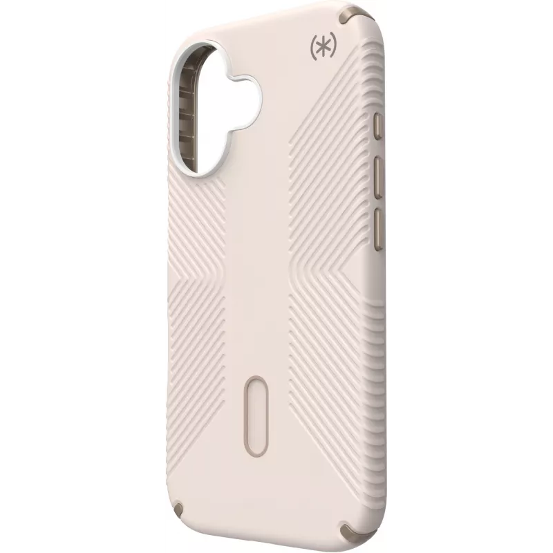 Speck Presidio2 Grip + ClickLock Apple iPhone 16 Bleached Bone - su Microban