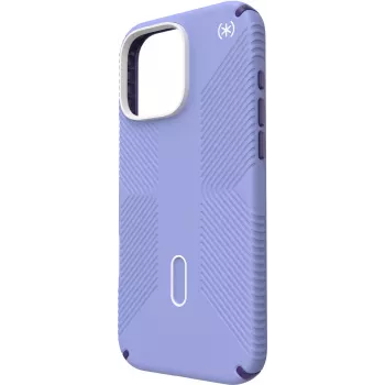 Speck Presidio2 Grip + ClickLock dėklas, skirtas Apple iPhone 16 Pro Max, Future Lavender, su Microban