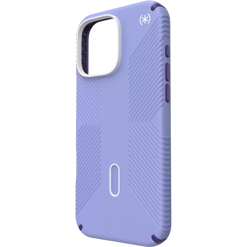 Speck Presidio2 Grip + ClickLock dėklas, skirtas Apple iPhone 16 Pro Max, Future Lavender, su Microban