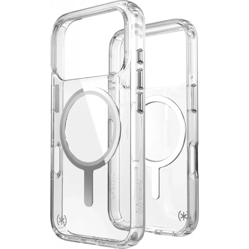 Speck Presidio Perfect Clear Case MagSafe, skirta iPhone 17 Pro