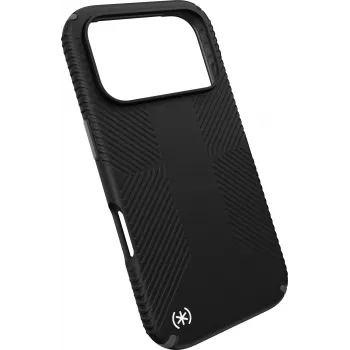 Speck Presidio2 Grip + MS Apple iPhone 17 Pro Black - su Microban