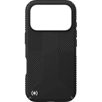 Speck Presidio2 Grip + MS Apple iPhone 17 Pro Black - su Microban