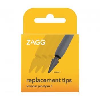 Pakeitimo antgaliai ZAGG Pro Stylus 2, pilki