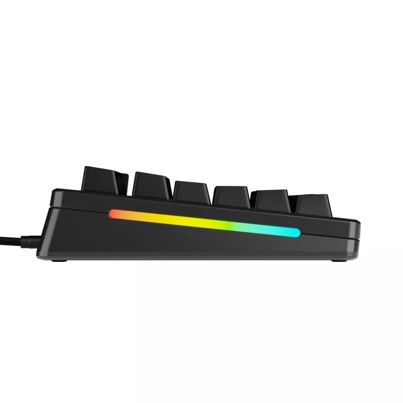 Glorious Gaming GMMK 3 PRO 75% Prebuilt Wired Black - FR, laidinis, mechaninis, AZERTY, RGB LED, juoda