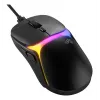 Glorious Gaming Model O3 Wired – žaidimų pelė, 54 g, optiniai jungikliai 130M, jutiklis BAMF 3.0 30K DPI, 750 IPS, juoda