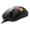 Glorious Gaming Model O3 Wired – žaidimų pelė, 54 g, optiniai jungikliai 130M, jutiklis BAMF 3.0 30K DPI, 750 IPS, juoda