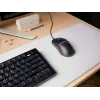 Glorious Gaming Model O3 Wired – žaidimų pelė, 54 g, optiniai jungikliai 130M, jutiklis BAMF 3.0 30K DPI, 750 IPS, juoda
