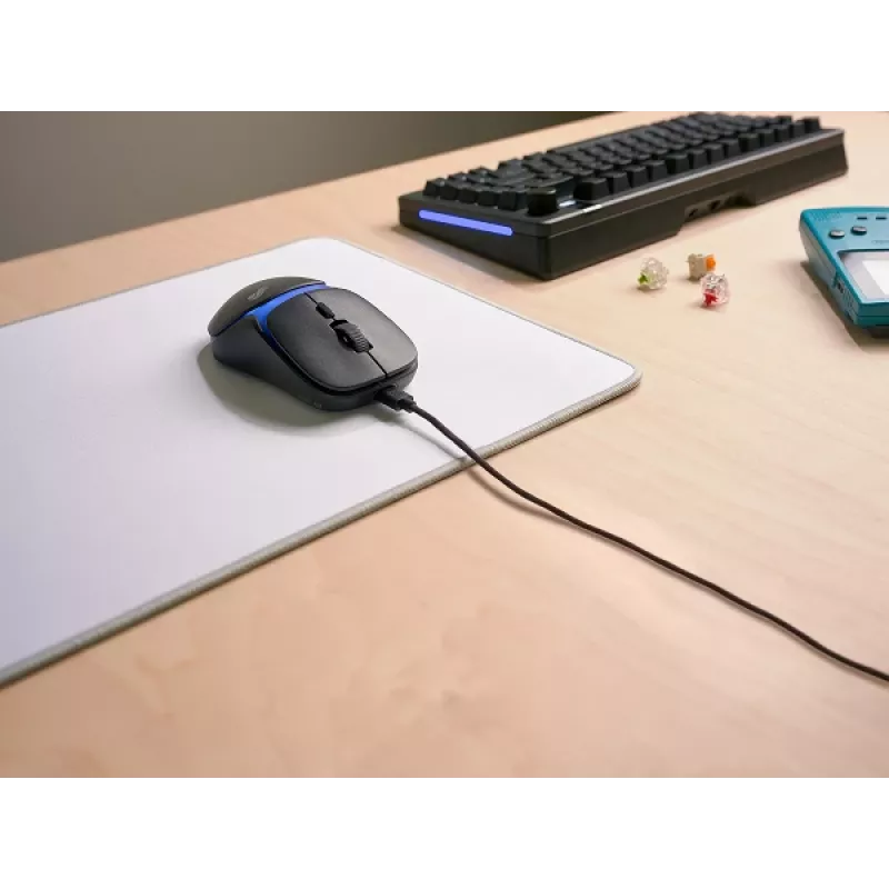 Glorious Gaming Model O3 Wired – žaidimų pelė, 54 g, optiniai jungikliai 130M, jutiklis BAMF 3.0 30K DPI, 750 IPS, juoda