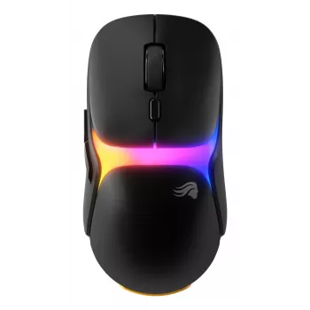 Glorious Gaming Model O3 Wireless pelė žaidimams - InfinitePlay keičiamų baterijų sistema, 8k atnaujinimo dažnis, 130 mln. paspaudimų optiniai jungikliai, itin lengva 66g, 30K DPI optinis jutiklis, RGB - Juoda