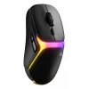 Glorious Gaming Model O3 Wireless pelė žaidimams - InfinitePlay keičiamų baterijų sistema, 8k atnaujinimo dažnis, 130 mln. paspaudimų optiniai jungikliai, itin lengva 66g, 30K DPI optinis jutiklis, RGB - Juoda