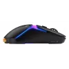 Glorious Gaming Model O3 Wireless pelė žaidimams - InfinitePlay keičiamų baterijų sistema, 8k atnaujinimo dažnis, 130 mln. paspaudimų optiniai jungikliai, itin lengva 66g, 30K DPI optinis jutiklis, RGB - Juoda