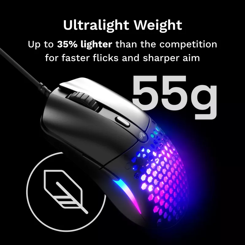 Glorious Gaming Model O Eternal pelė dešinei rankai USB Type-A optinė 12000 DPI