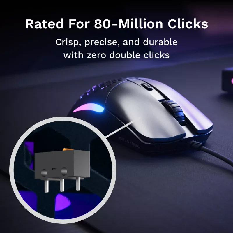 Glorious Gaming Model O Eternal pelė dešinei rankai USB Type-A optinė 12000 DPI