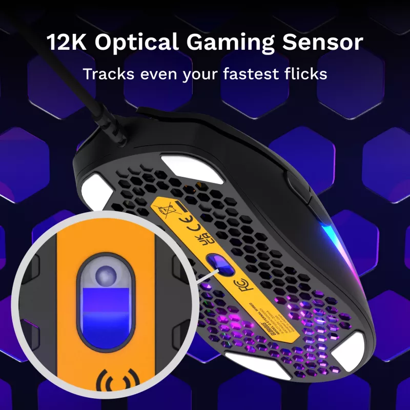 Glorious Gaming Model O Eternal pelė dešinei rankai USB Type-A optinė 12000 DPI