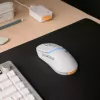 Glorious Gaming Model D3 Wireless žaidimų pelė - InfinitePlay keičiamų baterijų sistema, 8k atnaujinimo dažnis, 130 mln. paspaudimų optiniai jungikliai, itin lengva 69 g, 30K DPI optinis jutiklis, RGB - balta