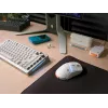 Glorious Gaming Model D3 Wireless žaidimų pelė - InfinitePlay keičiamų baterijų sistema, 8k atnaujinimo dažnis, 130 mln. paspaudimų optiniai jungikliai, itin lengva 69 g, 30K DPI optinis jutiklis, RGB - balta