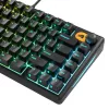 Glorious Gaming GMBK 75% klaviatūra USB QWERTY JAV anglų juoda