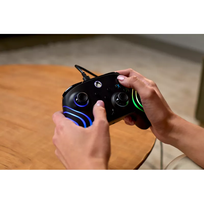 Žaidimų pultas Turtle Beach Afterglow Wave Black USB PC Xbox Series