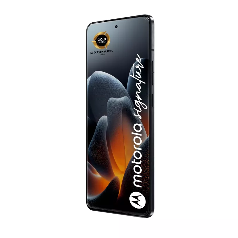 Išmanusis telefonas Motorola Signature 8 Gen 5, 6,78 colio OLED 2780×1264, 16 GB RAM, 512 GB, 50+50 MP, Dual SIM, Android 16, 5200 mAh, tamsiai mėlyna
