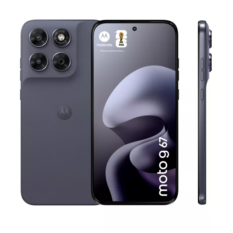 Mobilusis telefonas Motorola moto g67 17,3 cm (6,8 colio) AMOLED ekranas, 8 GB RAM, 128 GB, 5200 mAh, pilka