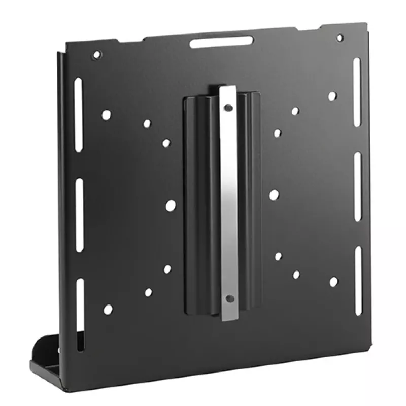 Montavimo komplektas Chief KRA232B – plono kliento / PC tvirtinimas prie kolonos, plieninis, juodas, maks. apkrova 1,36 kg