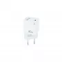 TooQ GAN USB-C/PD sieninis įkroviklis 30W, baltas