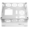 Mars Gaming MCB White PC Gaming ATX XL korpusas – Custom Premium Edition, dviejų kamerų modulinė struktūra