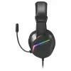 Mars Gaming MH122 Black, FRGB ausinės su mikrofonu, HiFi garsas, triukšmo slopinimas, itin lengvos, PS4 PS5 Xbox Switch Tablet Windows Mac