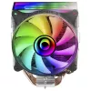Mars Gaming MCPU-VR Black CPU aušintuvas Dual Infinity Mirror ARGB 4 HCT šilumos vamzdžiai 180W TDP itin tylus PWM 12cm ventiliatorius