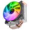 Mars Gaming MCPU-VR Black CPU aušintuvas Dual Infinity Mirror ARGB 4 HCT šilumos vamzdžiai 180W TDP itin tylus PWM 12cm ventiliatorius