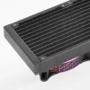 Mars Gaming ML-ULTRA360 Black – skystas CPU aušinimas, TDP 650W, begalinis veidrodis, 3 tylūs FDB ARGB ventiliatoriai, ARGB vamzdeliai, universalus multisocket
