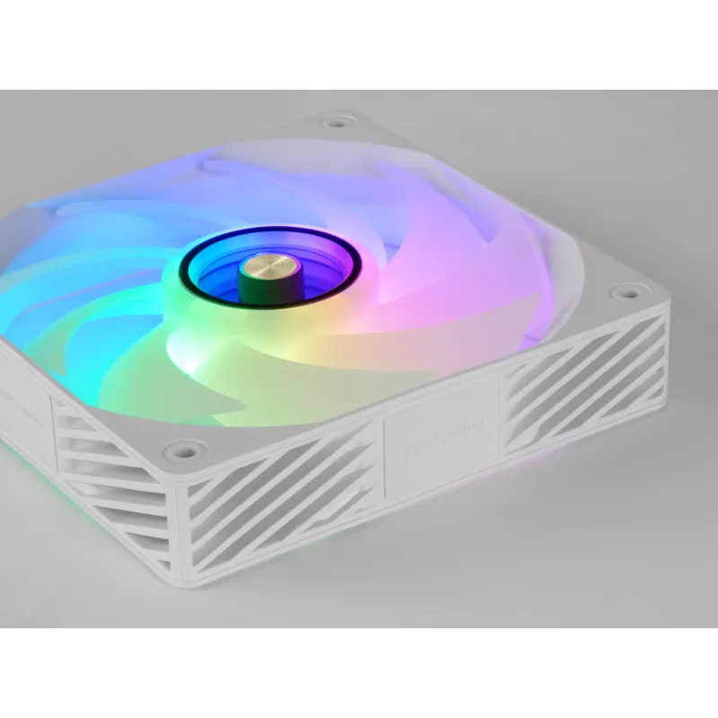 Mars Gaming MFSI4KITW aušinimo sistema kompiuterio korpusui Ventiliatorius 12 cm Baltas