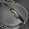 Mars Gaming MM55 Black RGB Chroma žaidimų pelė itin lengva 55g 12800 DPI HUANO mechaniniai jungikliai