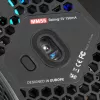 Mars Gaming MM55 Black RGB Chroma žaidimų pelė itin lengva 55g 12800 DPI HUANO mechaniniai jungikliai