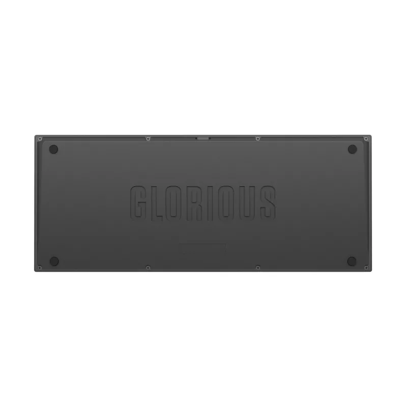 Klaviatūros korpusas GLORIOUS GMMK Pro — 75% aliuminio dėklas, juoda, 332×135×32 mm, 1,5 kg
