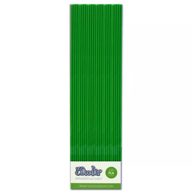 3D spausdinimo medžiaga 3Doodler PL03-GRAS polilaktidas PLA žalia 2 g