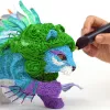 3D spausdinimo medžiaga 3Doodler PL03-GRAS polilaktidas PLA žalia 2 g