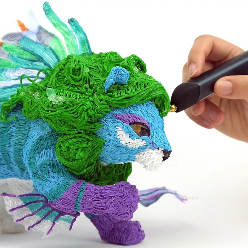 3D spausdinimo medžiaga 3Doodler PL03-GRAS polilaktidas PLA žalia 2 g