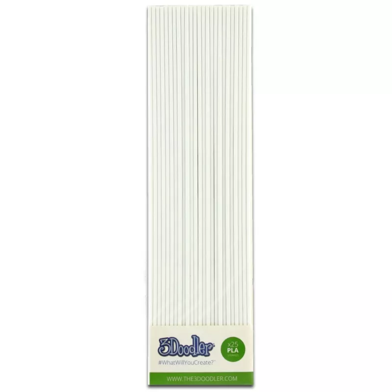 3Doodler PL06-SNOW 3D spausdinimo medžiaga Polilaktidas (PLA) Balta 2 g