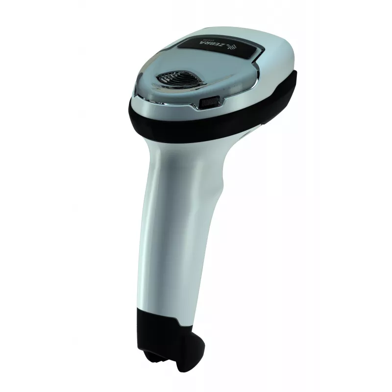 Nešiojamas brūkšninių kodų skaitytuvas Zebra DS4608-SR, 1D/2D, LED, baltas