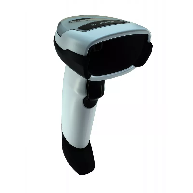 Nešiojamas brūkšninių kodų skaitytuvas Zebra DS4608-SR, 1D/2D, LED, baltas