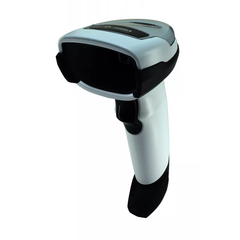 Nešiojamas brūkšninių kodų skaitytuvas Zebra DS4608-SR, 1D/2D, LED, baltas