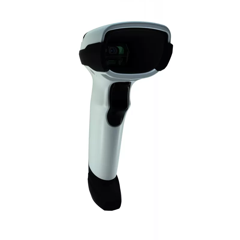 Nešiojamas brūkšninių kodų skaitytuvas Zebra DS4608-SR, 1D/2D, LED, baltas
