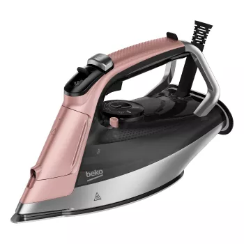 Beko SIM8130P lygintuvas SoftGlide 3000 W rožinė, balta