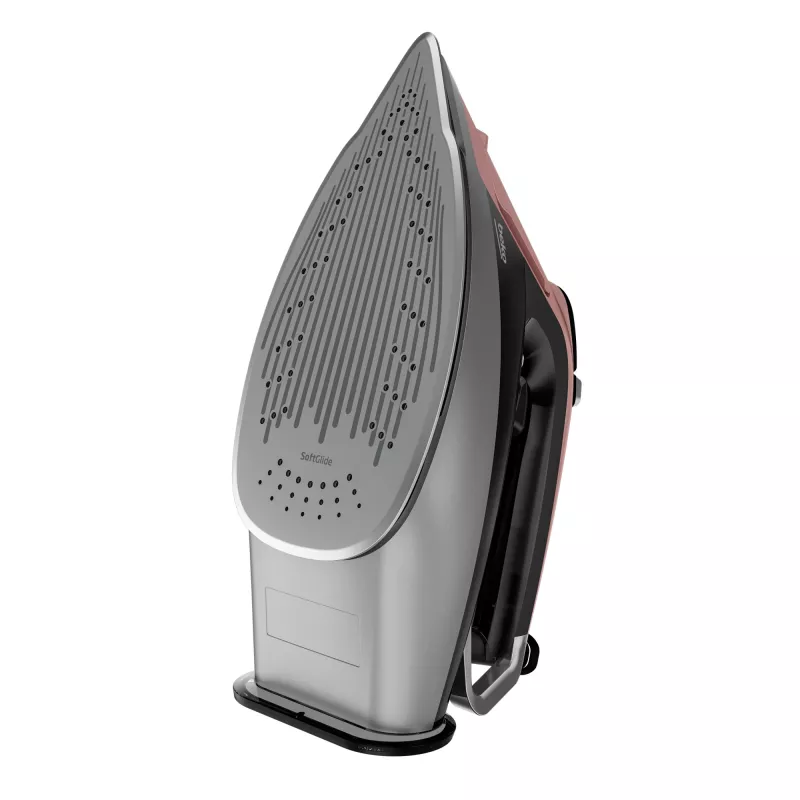 Beko SIM8130P lygintuvas SoftGlide 3000 W rožinė, balta