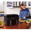 Karšto oro gruzdintuvė Beko FRL5388B ExpertFry 8,5 L 2400 W juoda su jutikliniais valdikliais