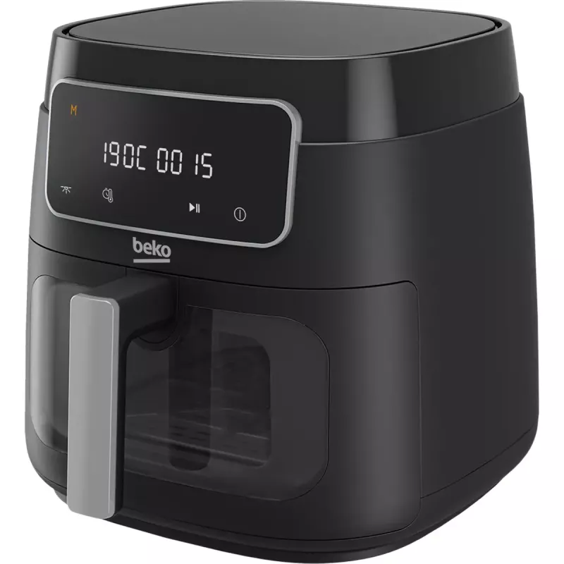 Karšto oro gruzdintuvė BEKO FRL3374B 7,6 L 1750 W Juoda, liečiamas valdymas, 9 programos, 35–200 °C