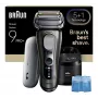 Folijos skustuvas Braun Series 9 Pro+ 9675cc pilkai sidabrinis nerūdijantis plienas